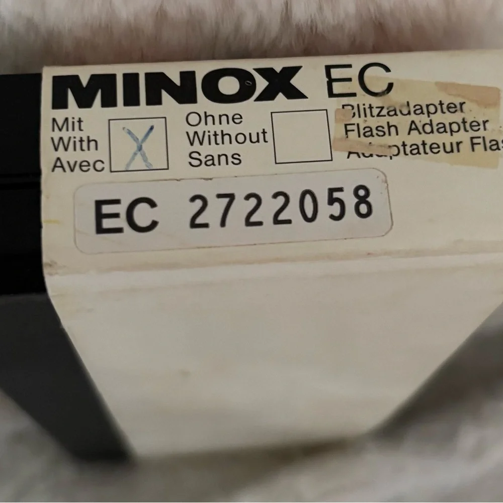 Minox image shows